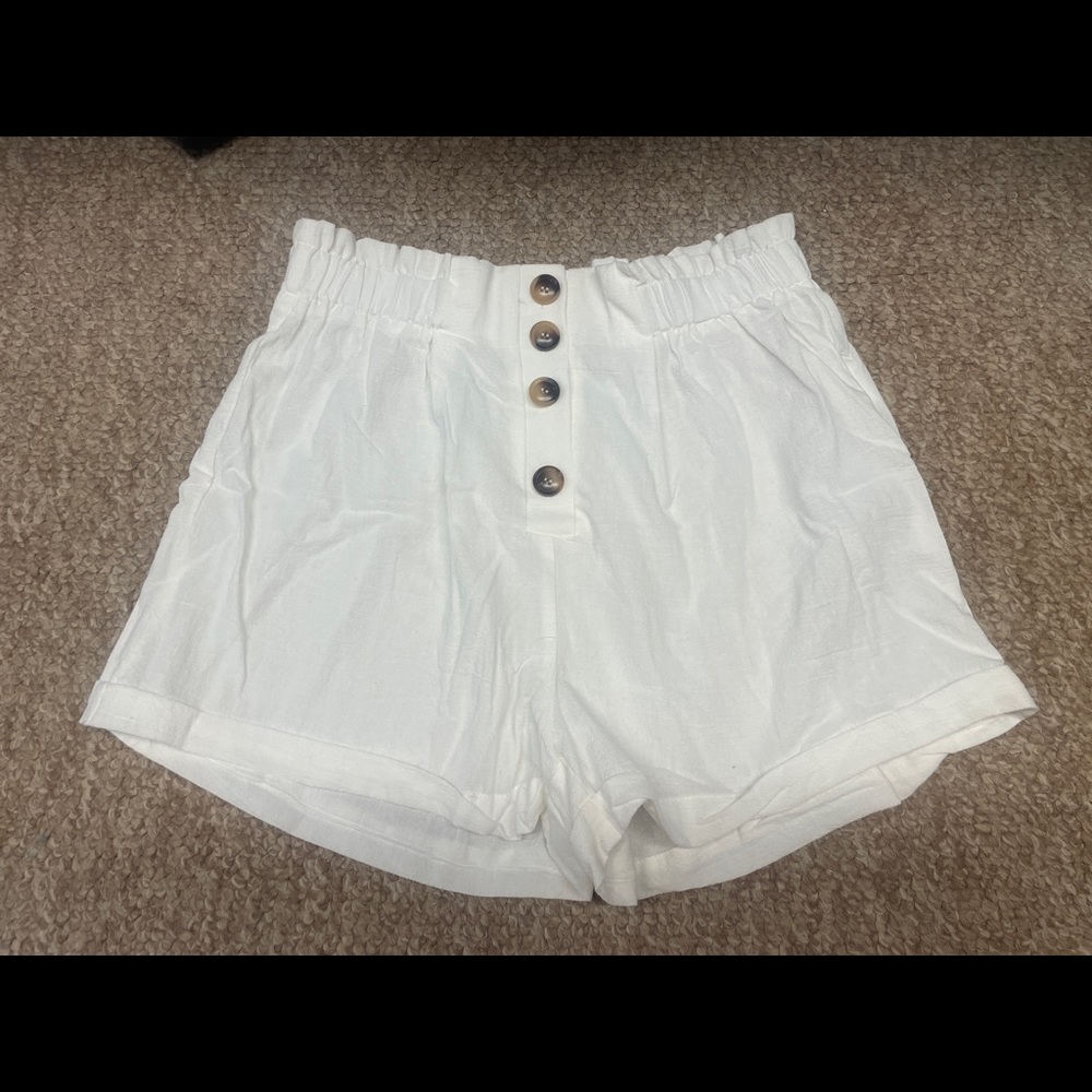 White Shorts